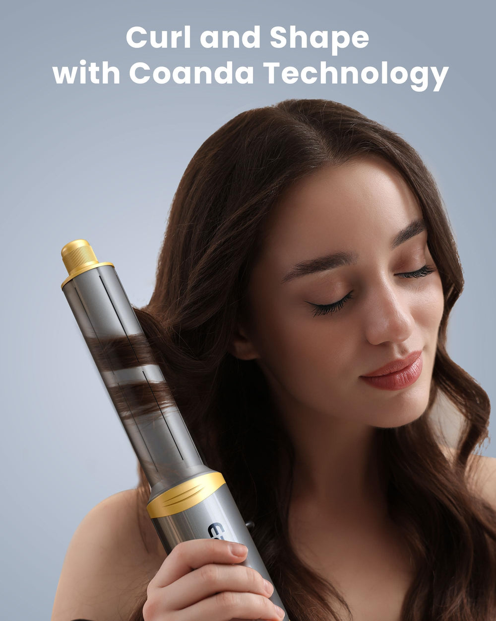 Easywave intelligent thermal control maintains steady heat during styling.