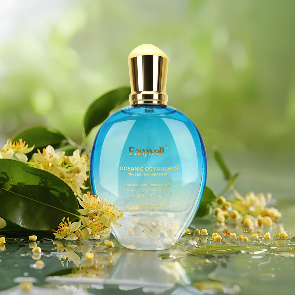EASYWELL Travel-size bottle of hair perfume for on-the-go fragrance