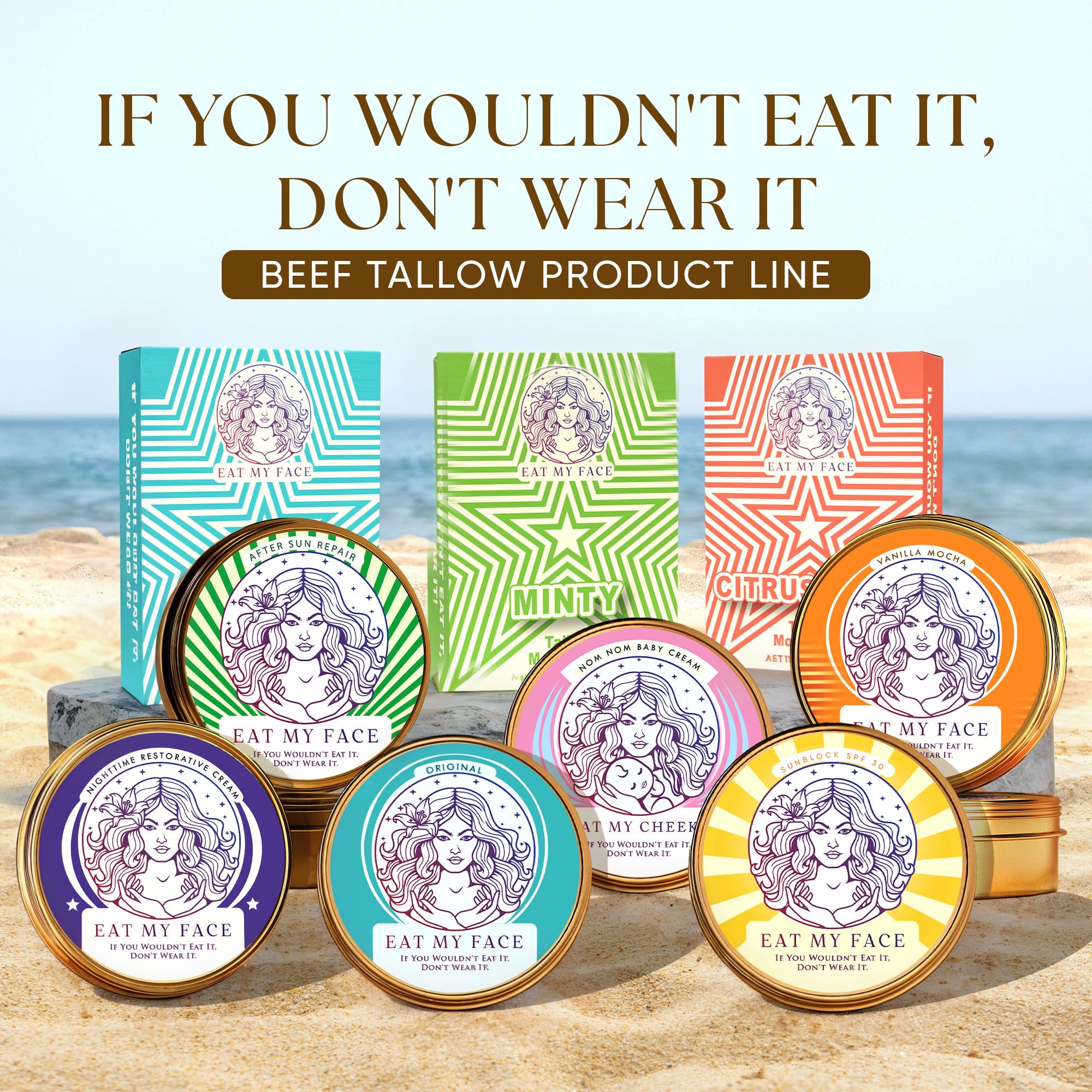 Eat My Face USA made sunscreen supports local production.