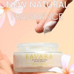 Cream texture close-up showing rich, nourishing formula for smoother skin.