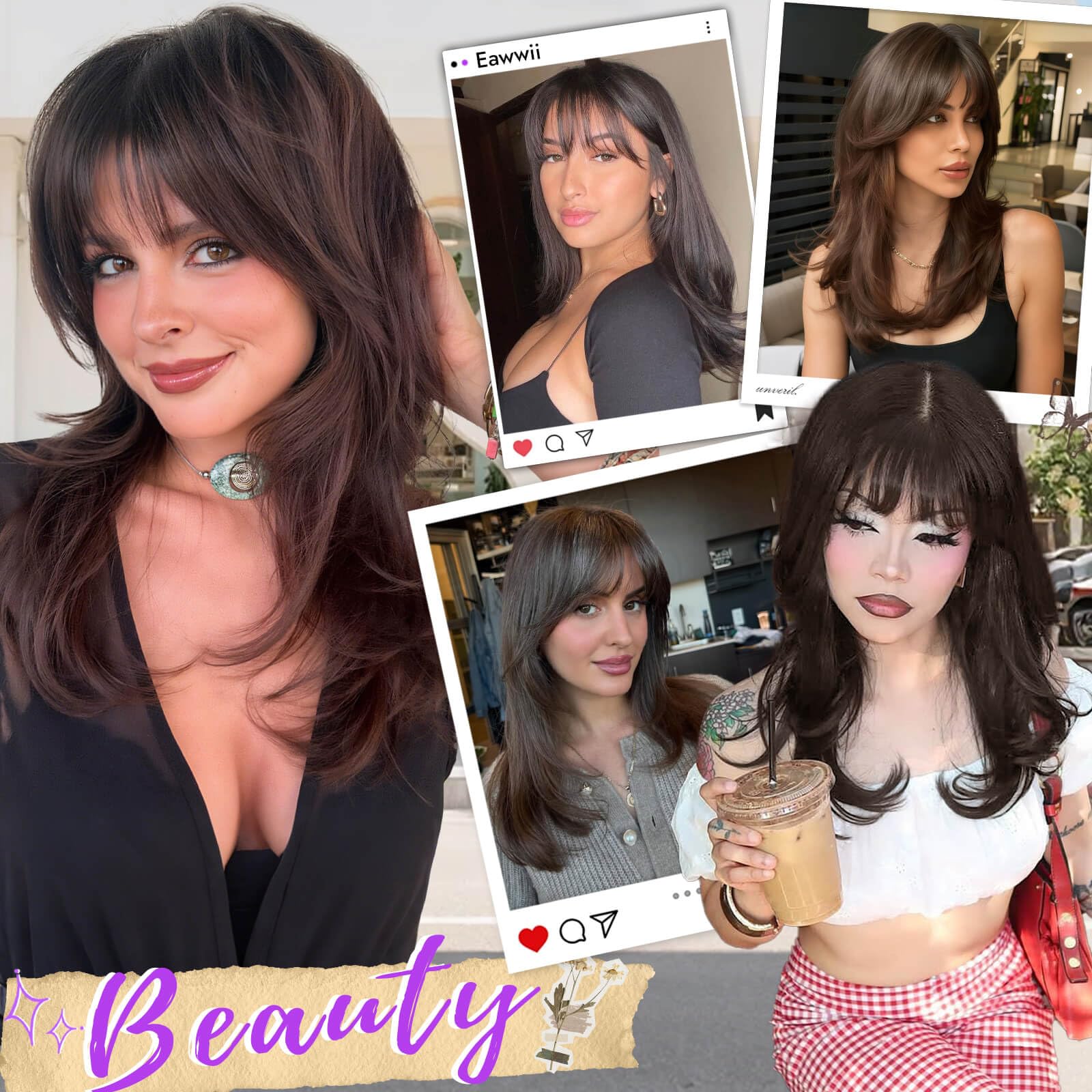 Eawwii wig cap is adjustable and breathable for a secure fit.