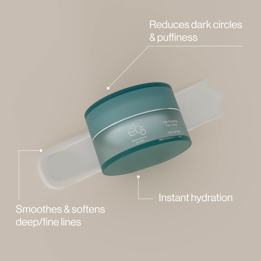 eb5 Daily Repair Eye Treatment regu age pf ingredient closeup for rejuvenation.