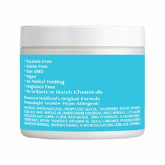 eb5 face and neck application demonstrates smooth, even spread for daily use