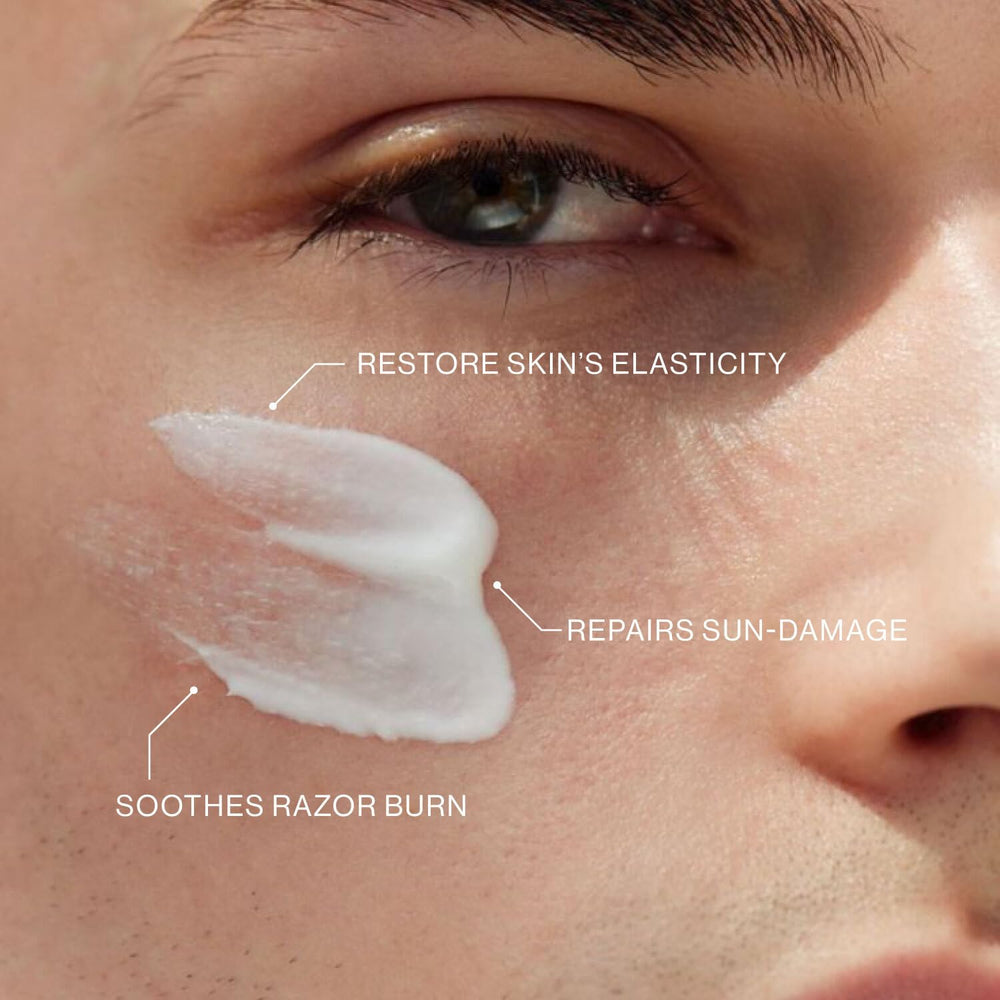 eb5 Men's Face Cream packaging shows USA-made label and trust