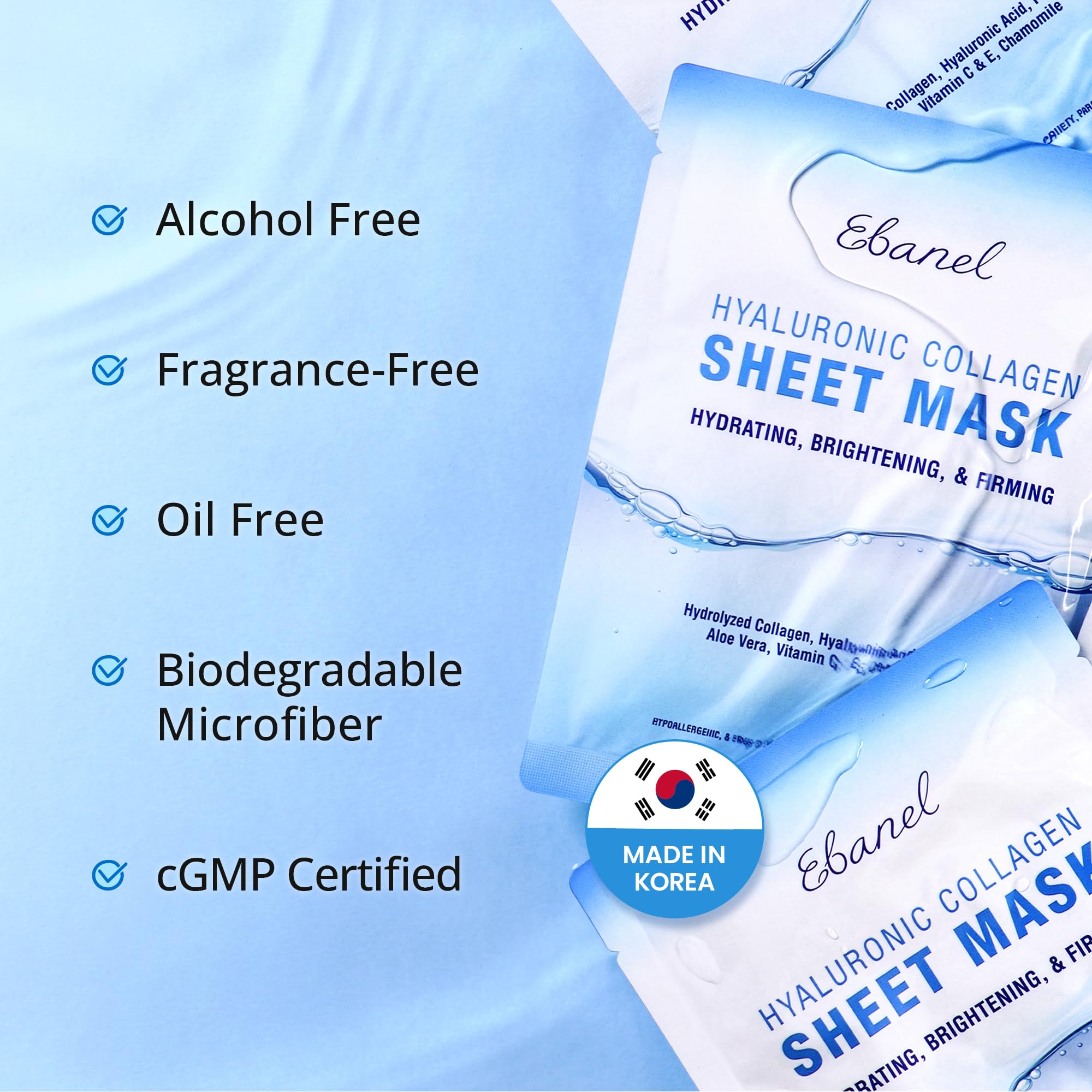 Fragrance-free Ebanel mask ideal for sensitive skin