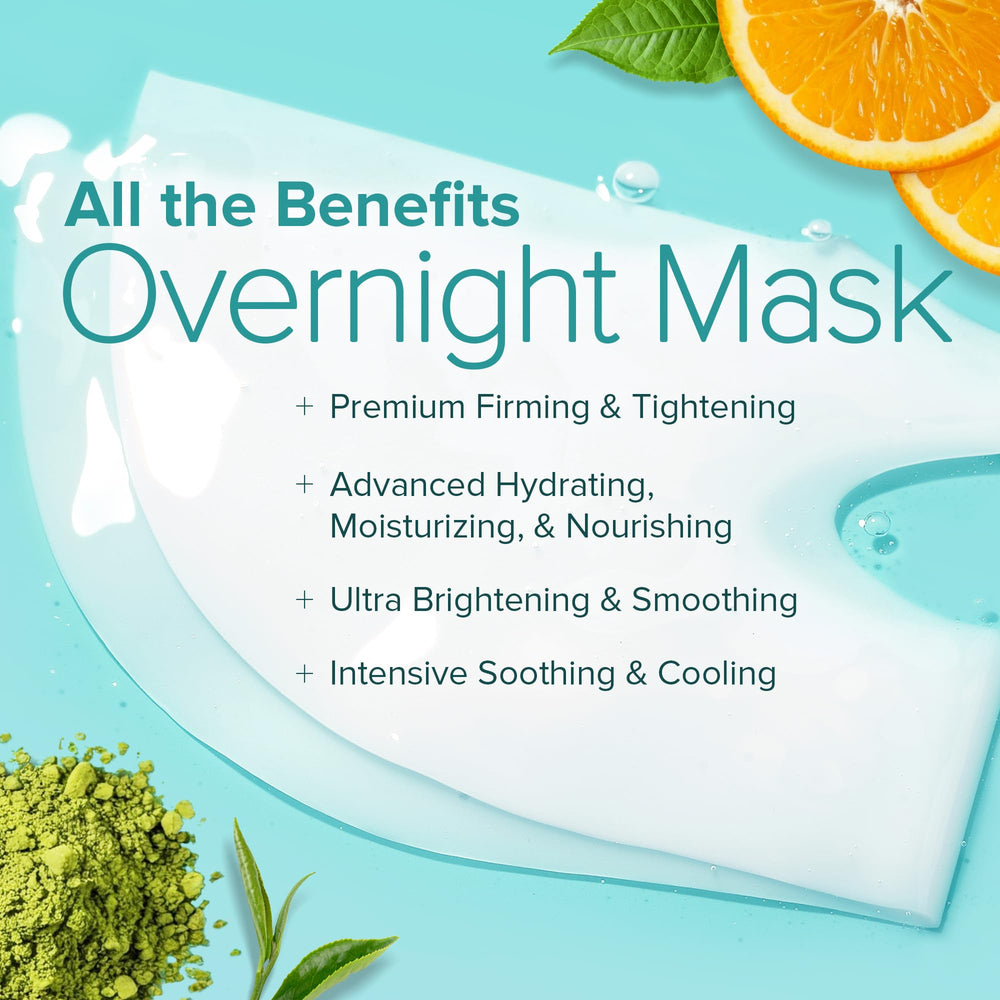 Rose water soothing detail on Ebanel mask for calm skin