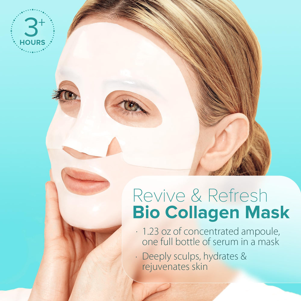 Sheet mask appearance showing hydrogel surface and fit