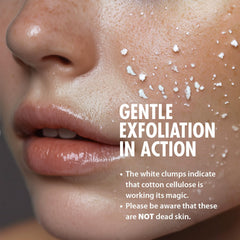 Ebanel Brightening Peeling Gel featuring centella soothes sensitivity while refining skin texture.