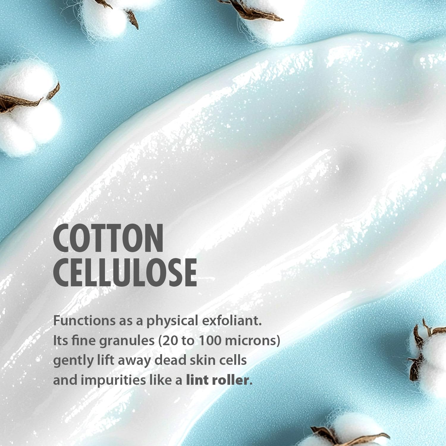 Ebanel peeling gel in use for gentle exfoliation and refreshed skin.
