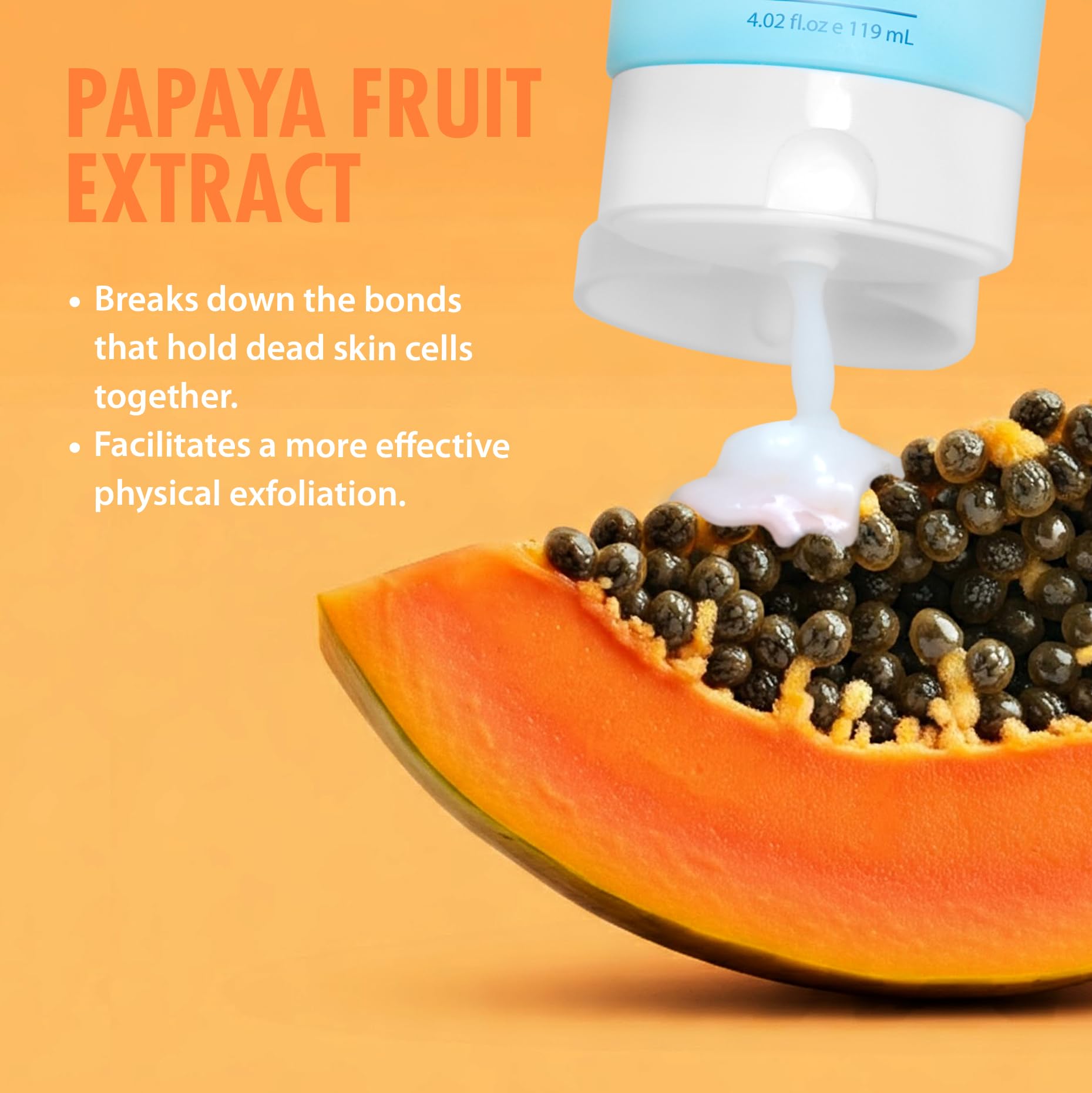 Ebanel formula features Vitamin C and hyaluronic acid for brightening hydration.