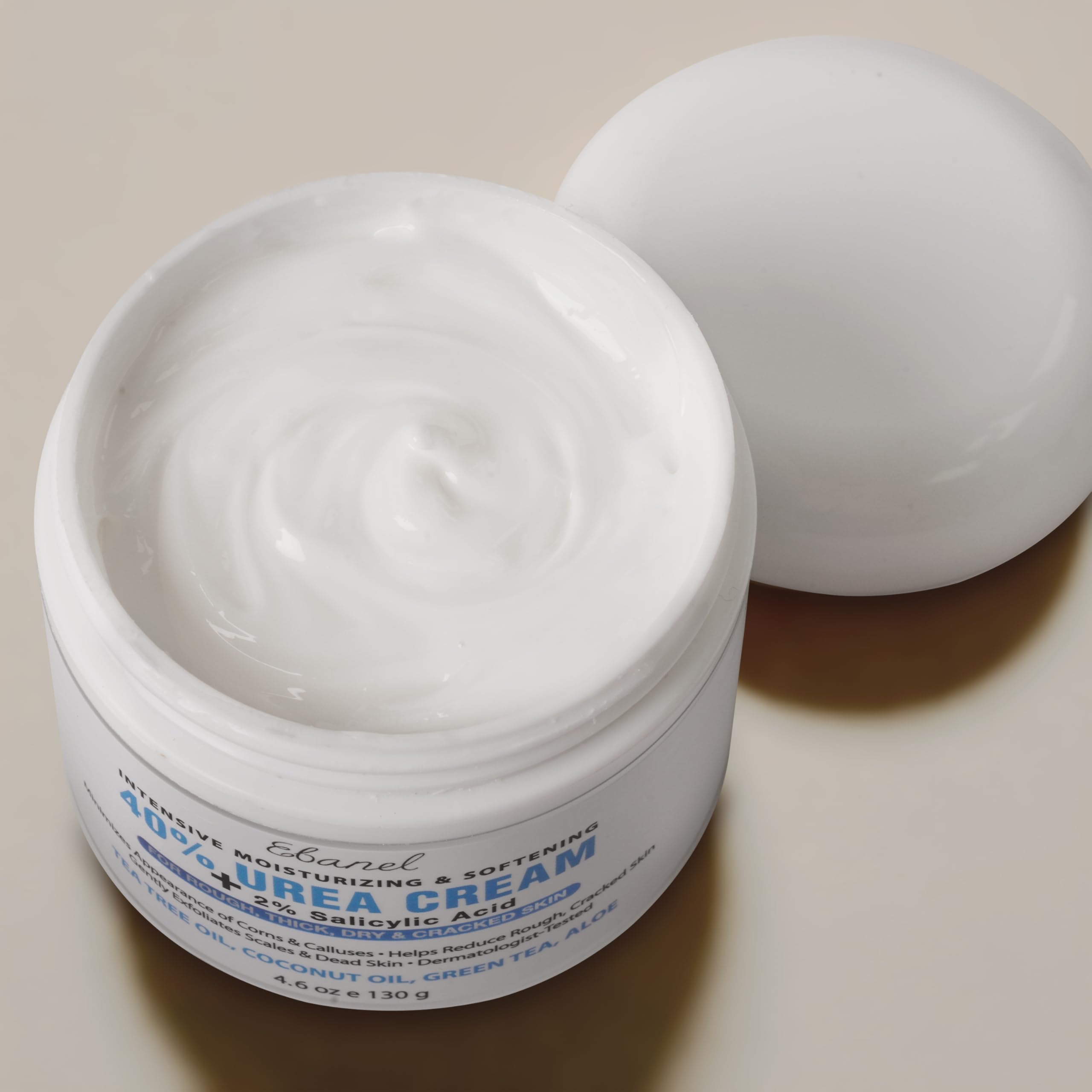 USA-made Ebanel Urea Cream produced in an FDA-registered facility.