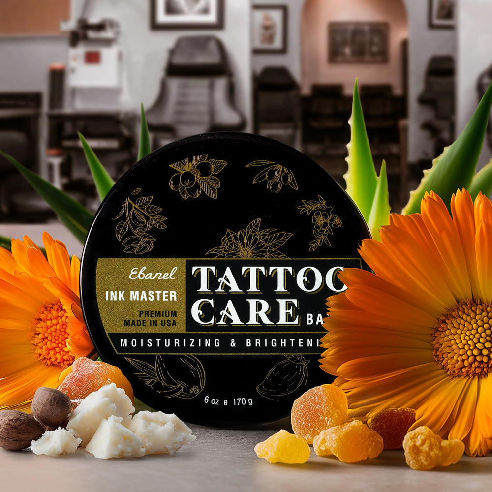 Fragrance-free Ebanel Tattoo Balm suitable for sensitive skin