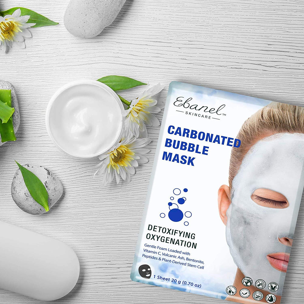 Ebanel vitamin C and hyaluronic acid brighten and hydrate the skin