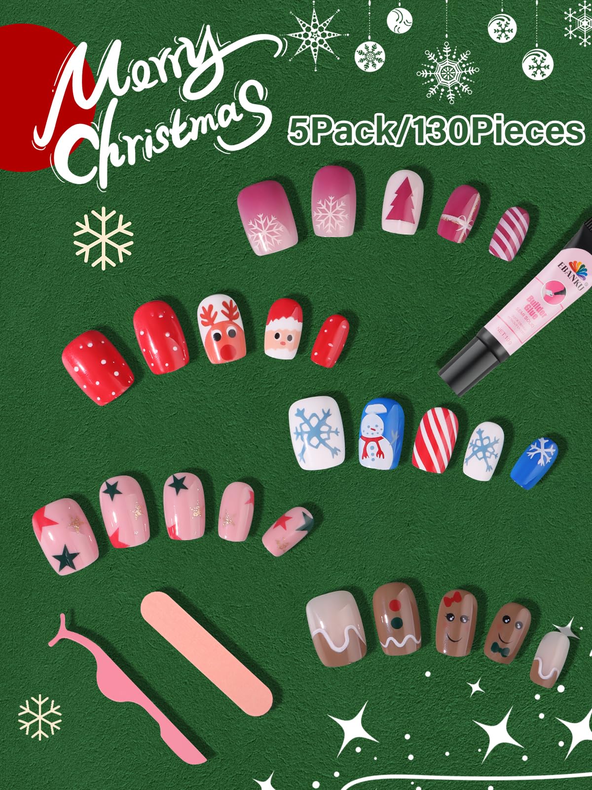 EBANKU DIY nail art for girls at home or parties