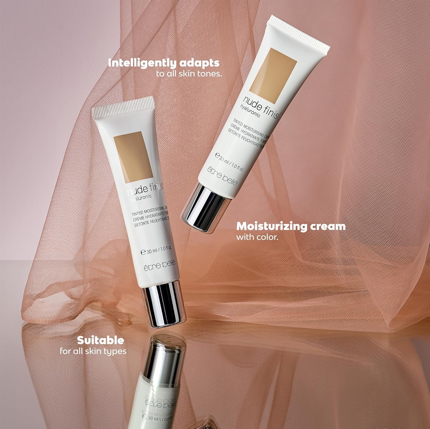 Natural finish delivers a soft glow suitable for all skin types.