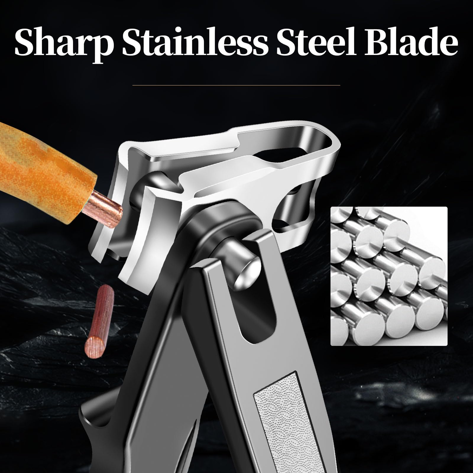 EBEWANLI wide 0.5-inch jaw opening handles thick nails with ease.