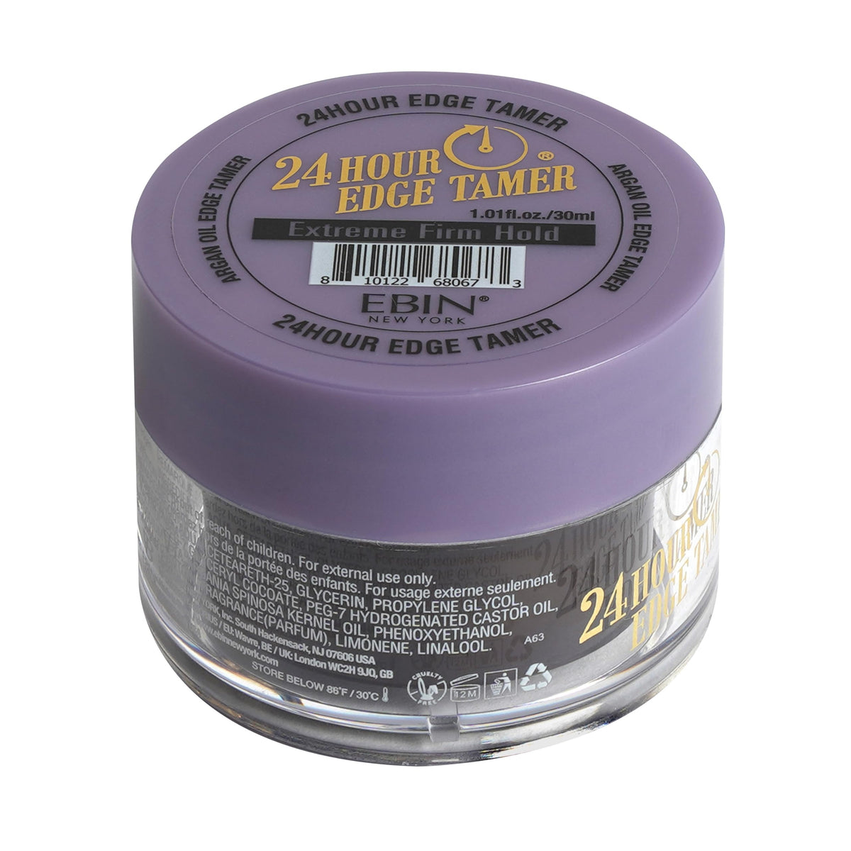 EBIN NEW YORK 24 Hour Edge Tamer bottle for all-day hold
