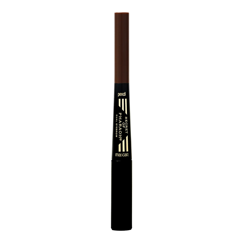 EBIN NEW YORK Secret of Pharaoh dual-ended brow pencil and mascara for quick shaping.
