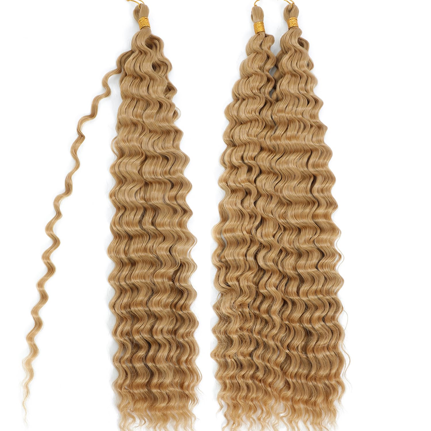 EBORAY heat-resistant fibers stay curled after washing and styling