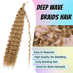 EBORAY deep wave fibers feel soft and light during wear
