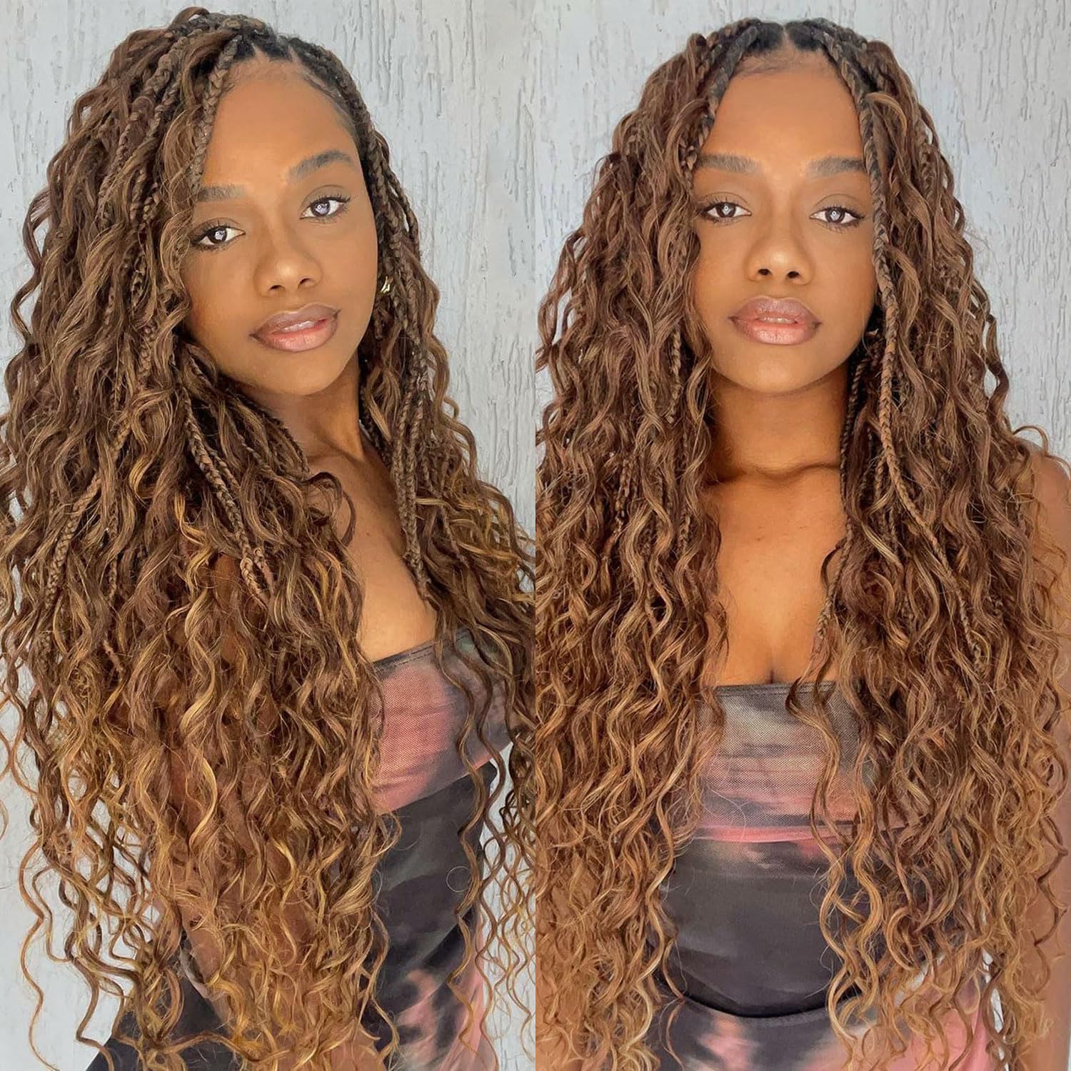 EBORAY styling ideas show locs and twists for various occasions.