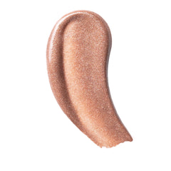 Close-up of Flower Cutins on Ecco Bella Lip Gloss with subtle shimmer.