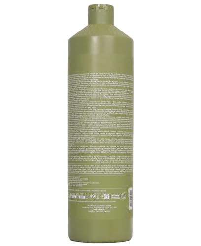 Echosline Energizing Shampoo lather highlights gentle cleansing and revitalization.