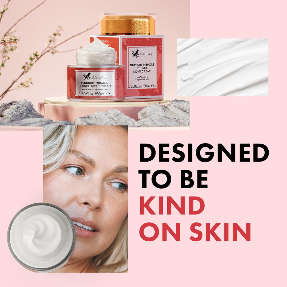 Eclat Skincare Cruelty-free vegan formulation supports clean, responsible beauty.