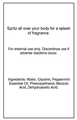 Eclectic Lady Peppermint 16oz bottle emphasizes value and scent longevity