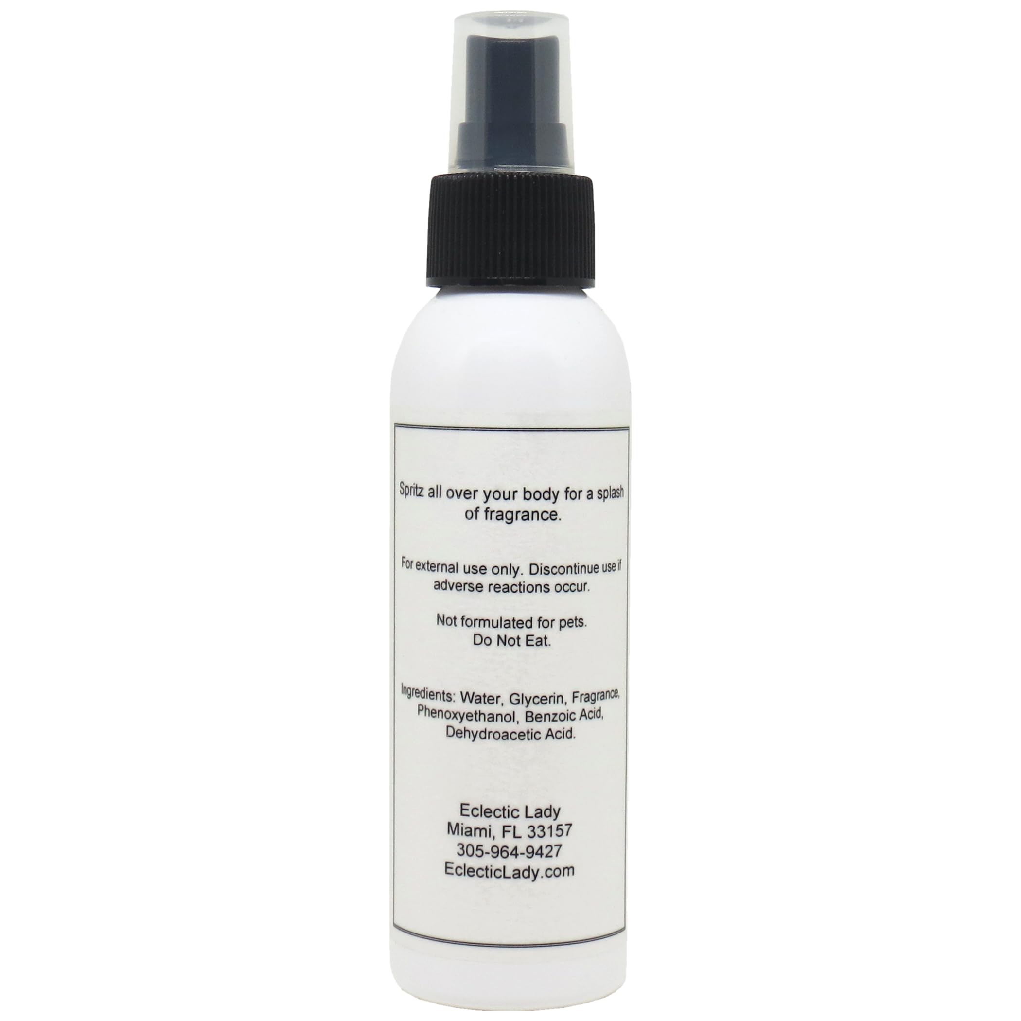 Eclectic Lady Peppermint mist spray in action for daily hydration