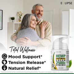 Eclipse Hemp Cream Arnica-infused blend provides natural support during daily activity