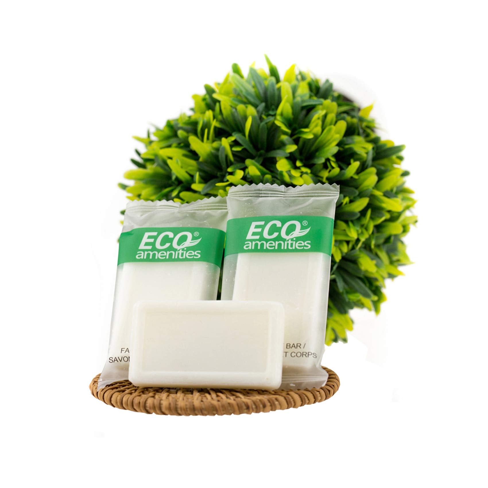 Eco Amenities individually wrapped bars for safe sharing in B&Bs, inns, and vacation rentals.