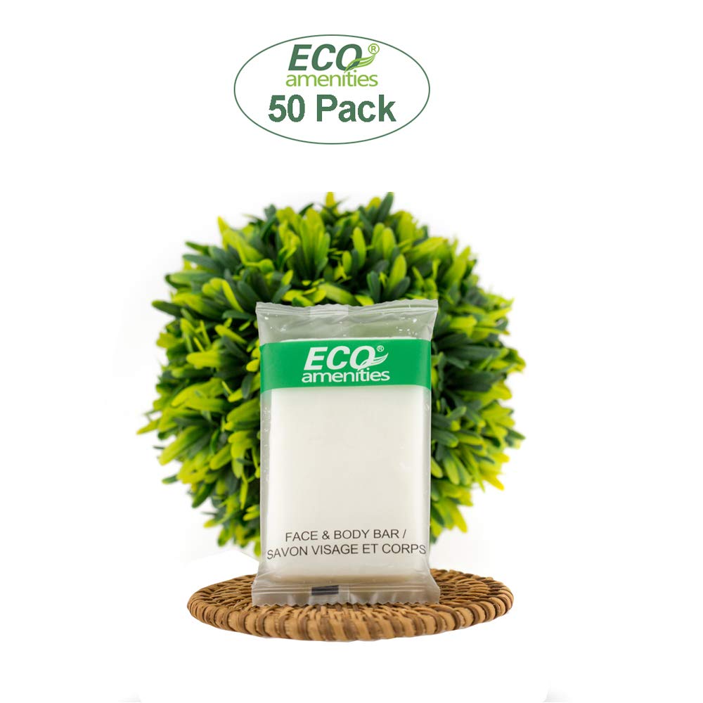 ECO amenities shampoo and conditioner bulk packets for easy restocking