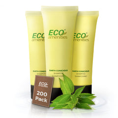 ECO amenities travel shampoo tubes pack 200 for hotels and vacation rentals