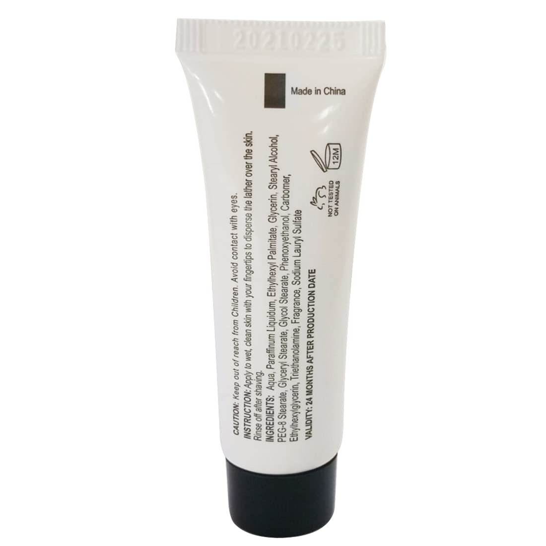 Eco Amenities unscented shaving cream tubes for sensitive skin in guest bathrooms