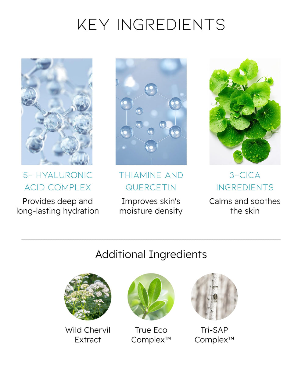 Applying ECO BEYOND Angel Aqua on face for soothing hydration
