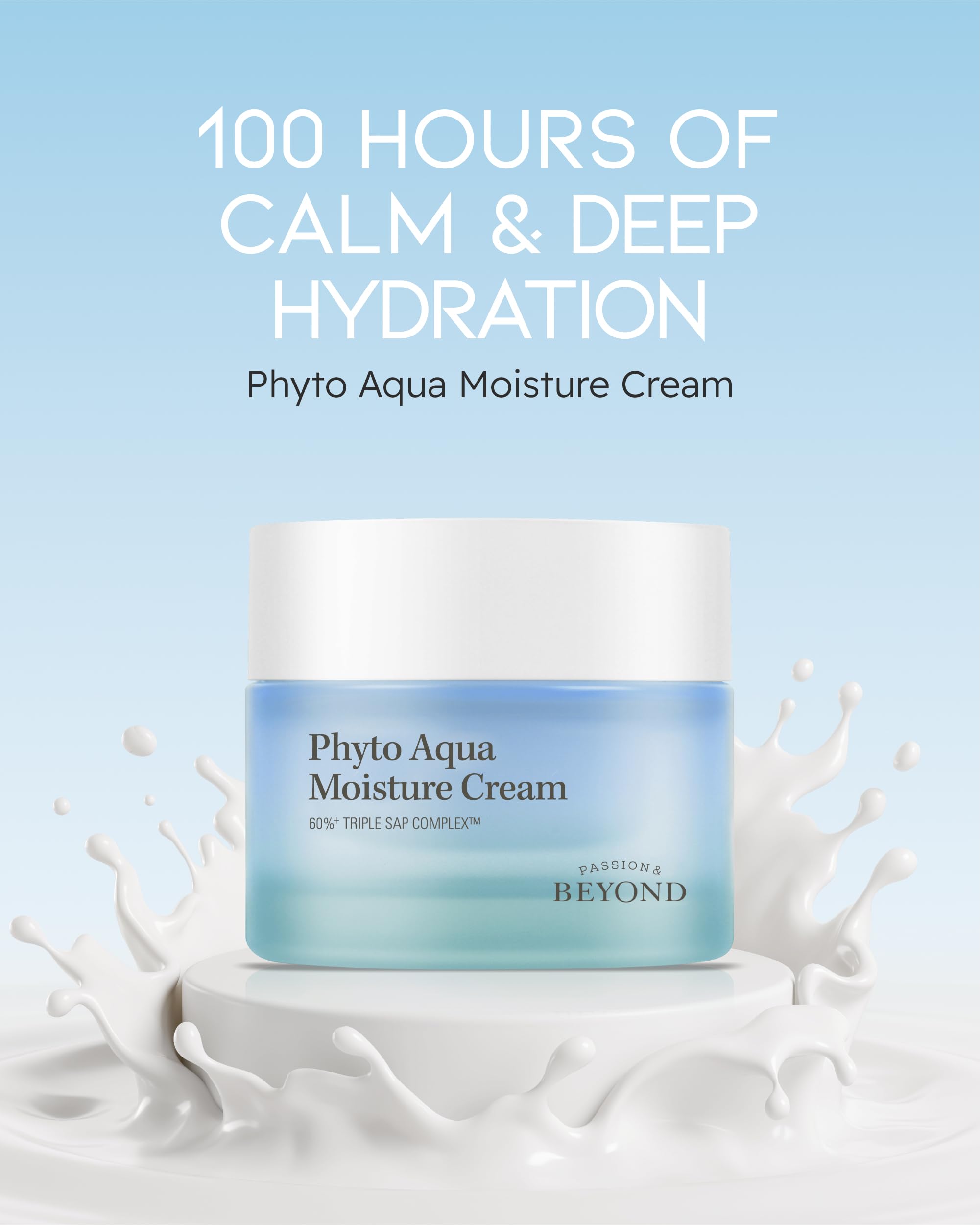 Eco Beyond Phyto Aqua Cream jar close-up highlighting creamy texture