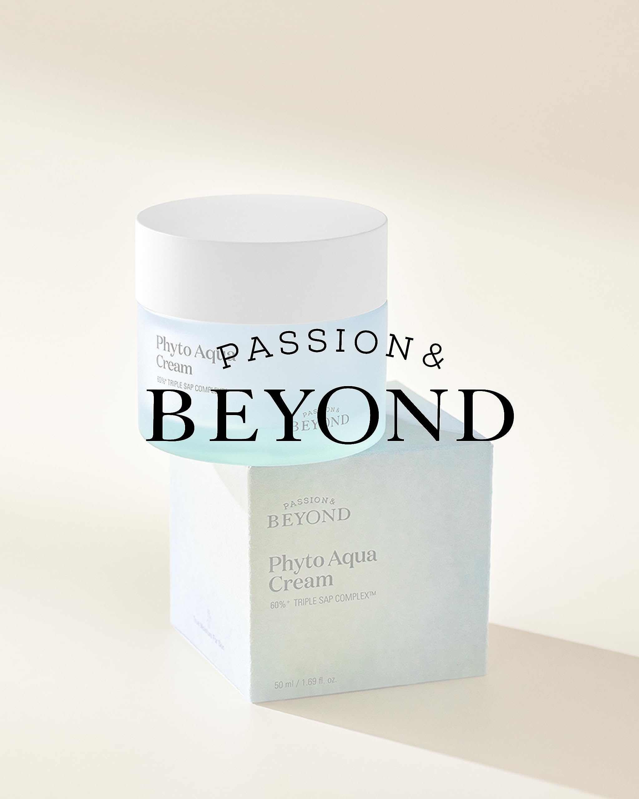 Packaging of Eco Beyond Phyto Aqua Cream highlighting vegan Korean skincare