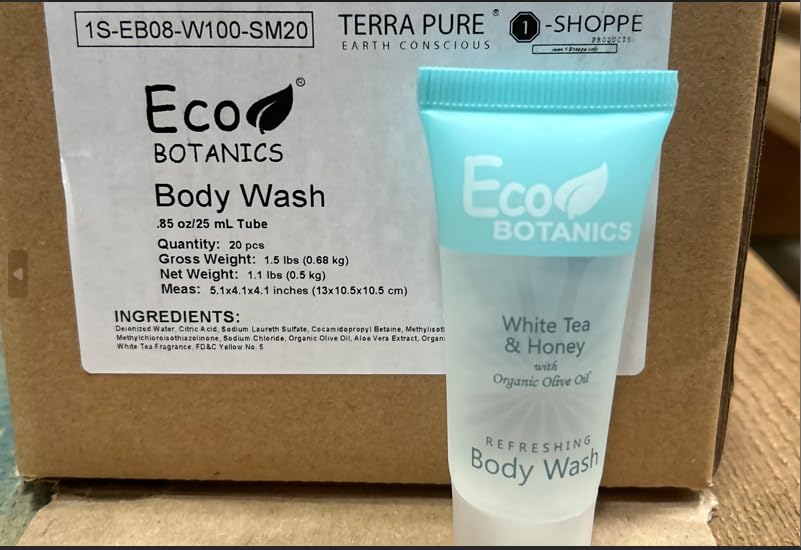 Eco Botanics aloe honey olive oil ingredients emphasize skin-friendly formula