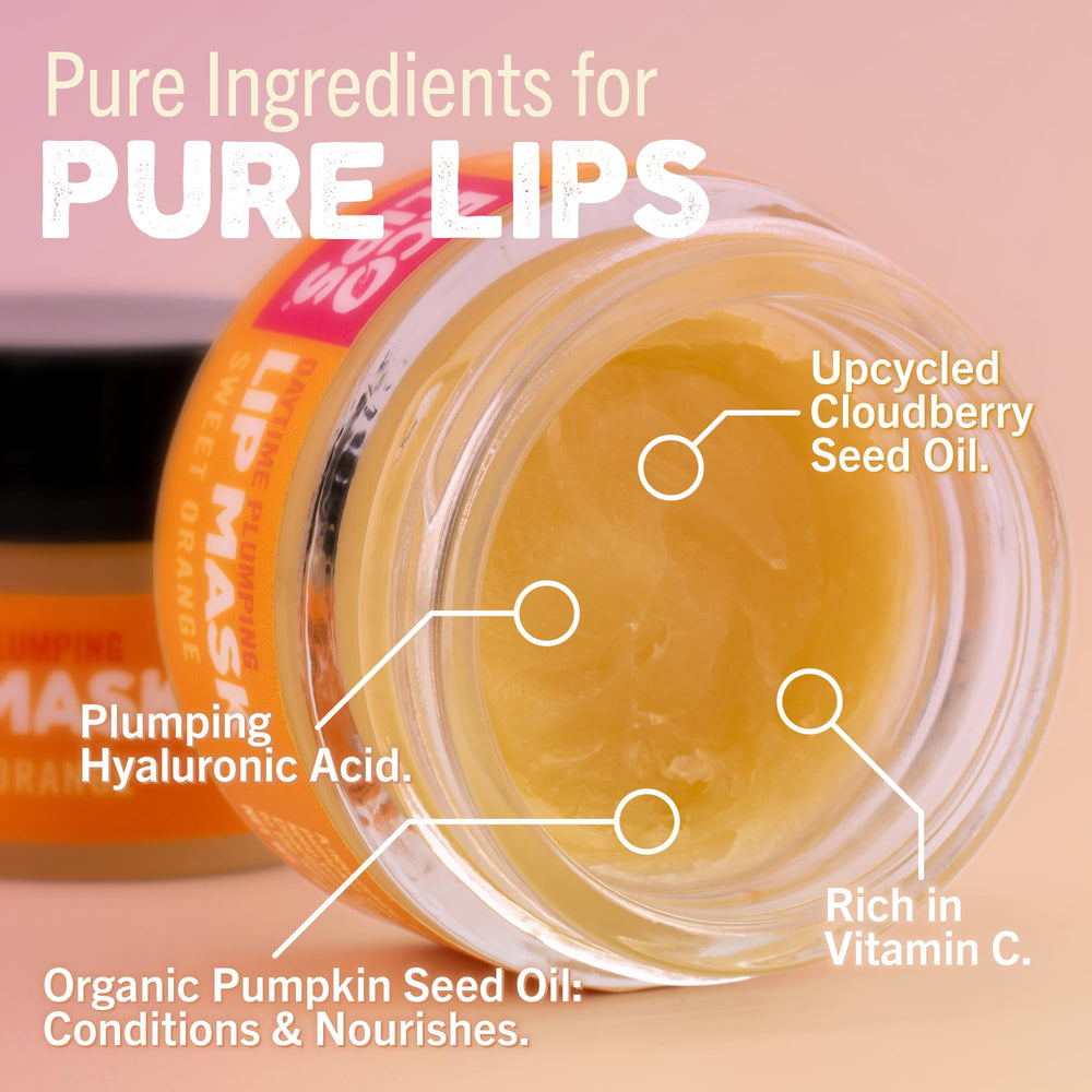 Eco Lips jar close-up with creamy texture ideal for daily application