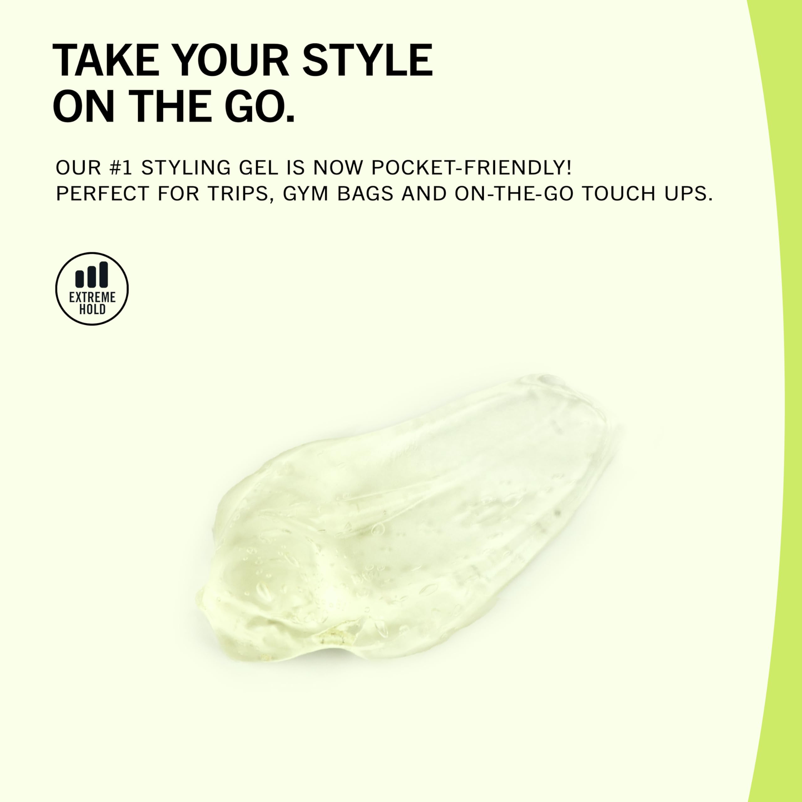 Eco Style Olive Oil Gel in a gym bag for convenient on-the-go touch-ups.