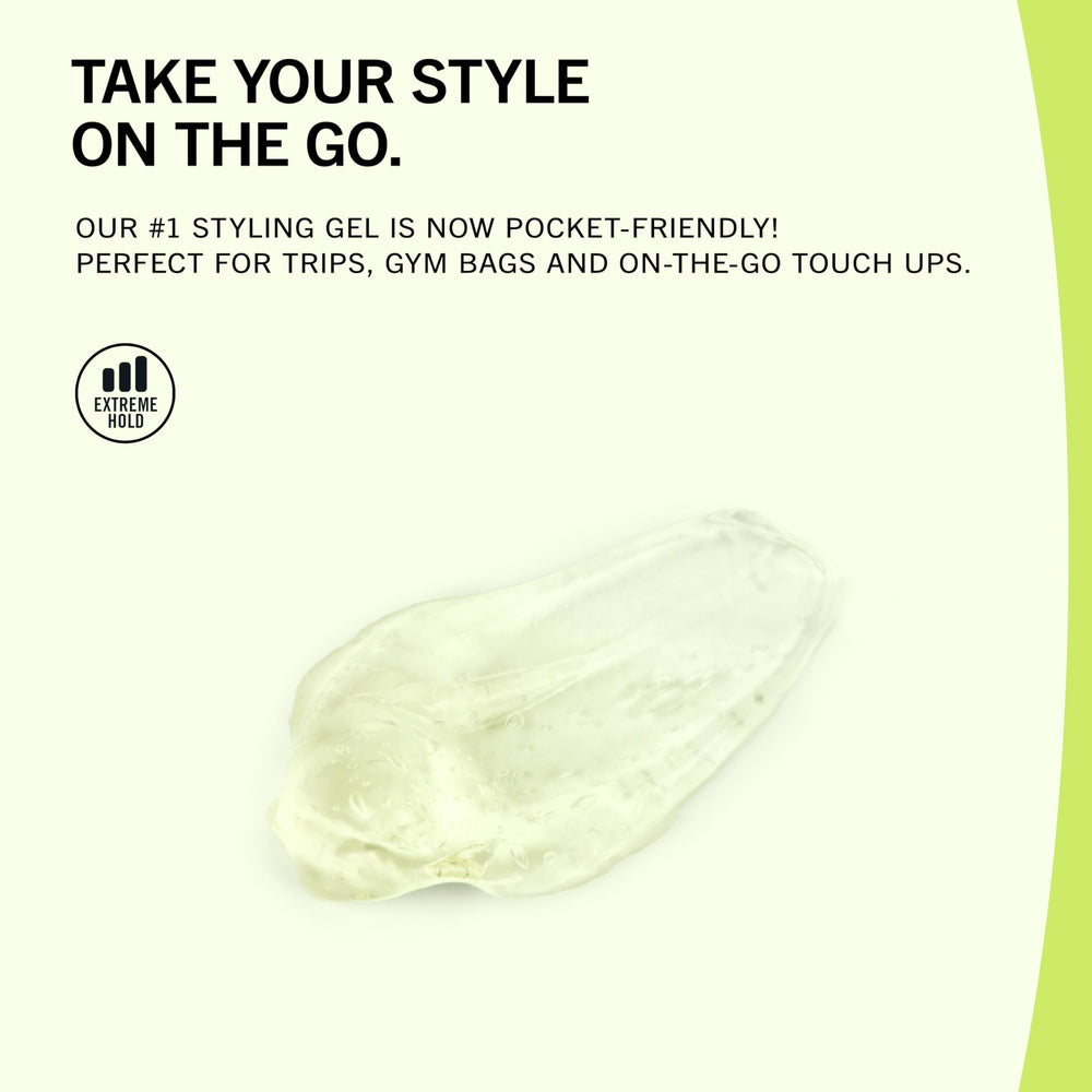 Eco Style Olive Oil Gel in a gym bag for convenient on-the-go touch-ups.
