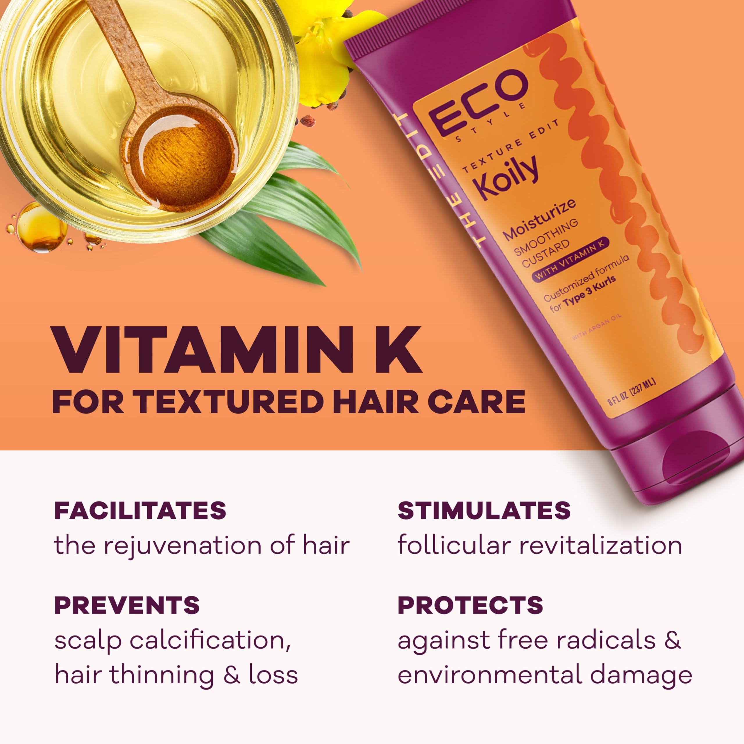 Eco Style Texture Edit hair care setup conveys versatility for multiple curl types