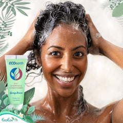 EcoEarth Spring Breeze scented bottle on shelf with spa-like aroma.
