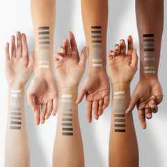 ecofavor Black Smoky Eye Palette true black shade offers bold look potential.