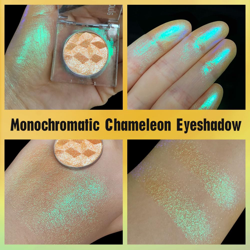 ecofavor Multichrome Eyeshadow long-wear formula stays put from day to night.