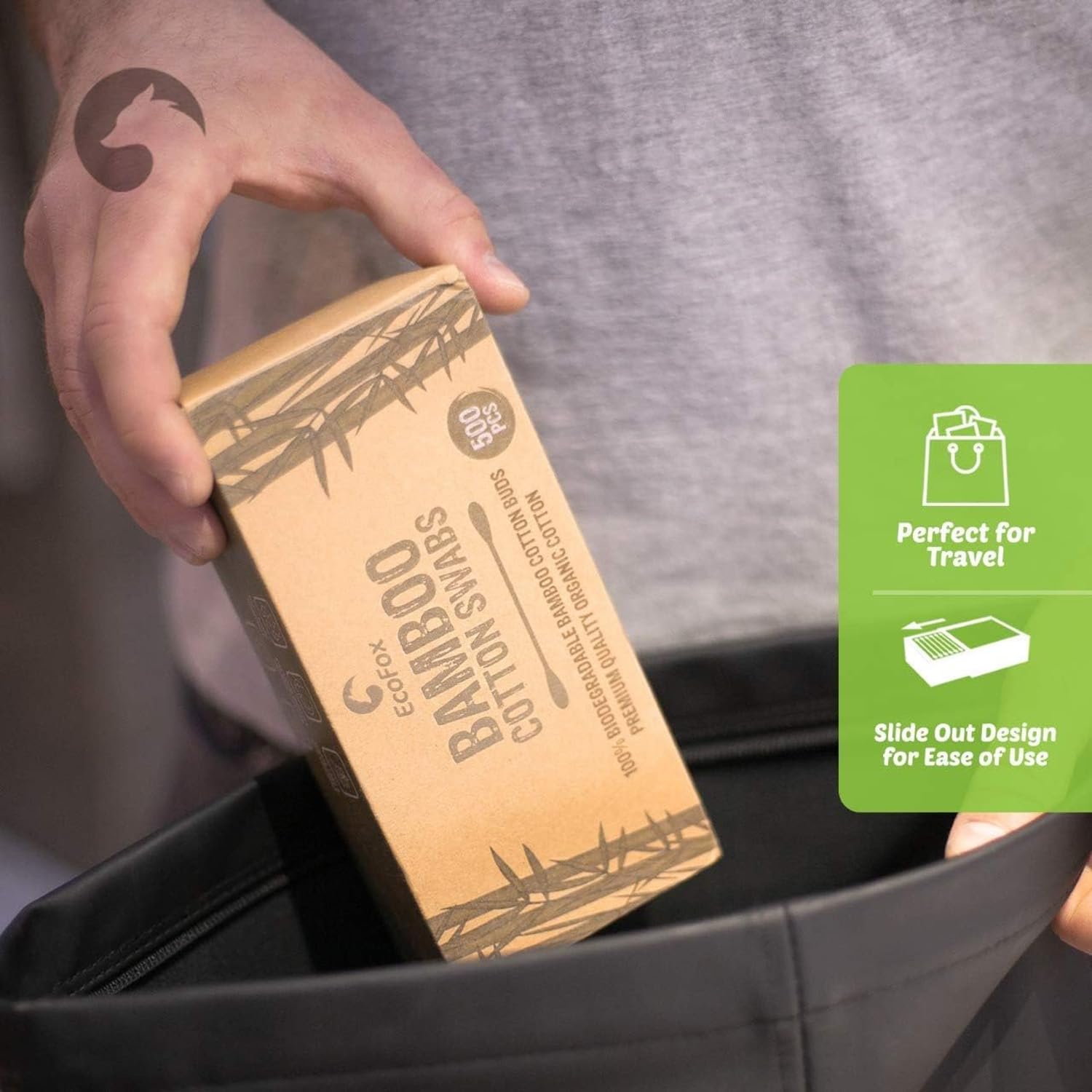 EcoFox multipurpose swabs for makeup, crafts, and quick cleanups.