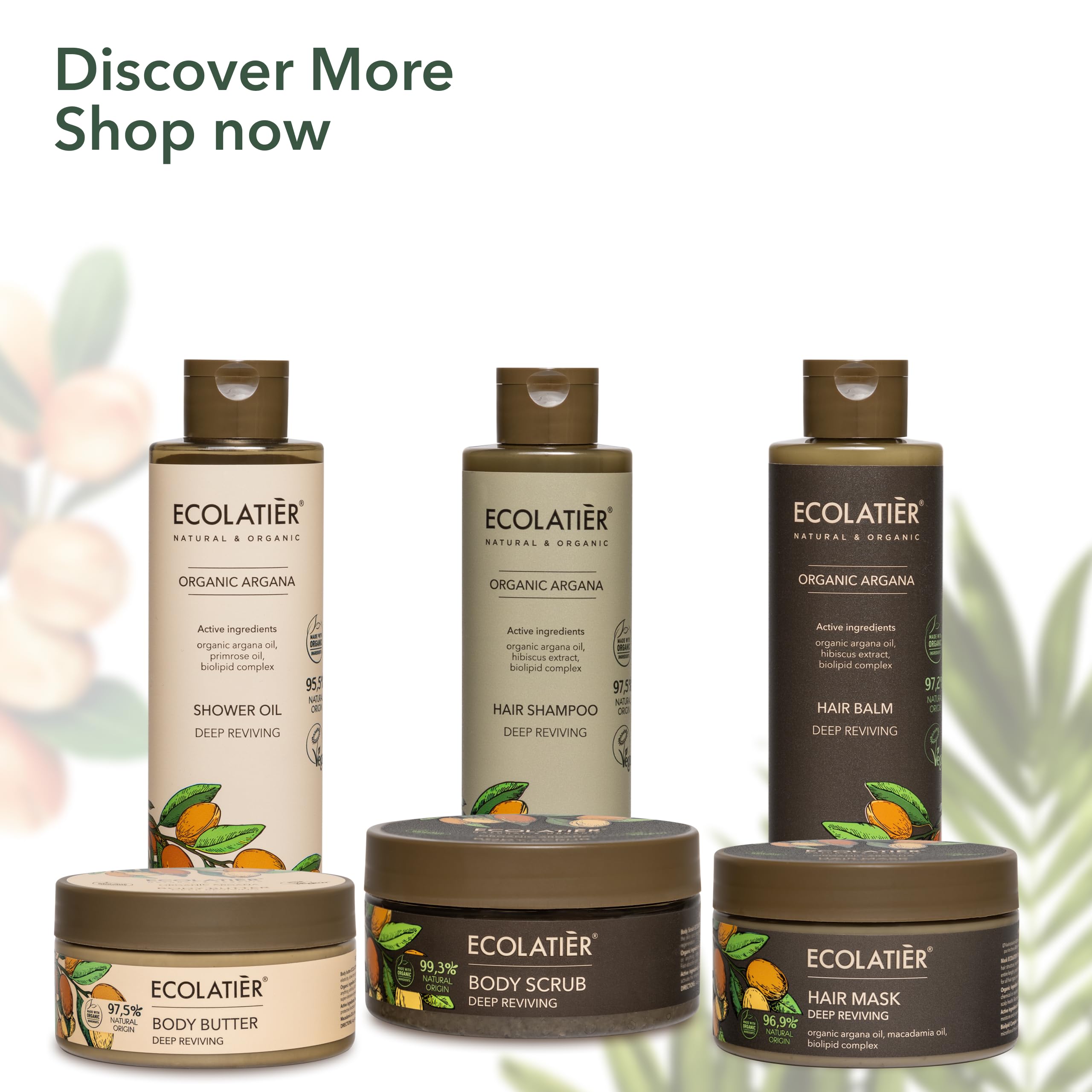 ECOLATIER pump pour shot illustrates easy dispensing and cleansing.