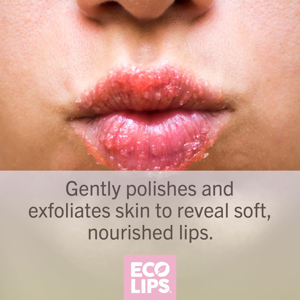 Eco Lips Lip Mask close-up revealing glossy hydration for overnight care