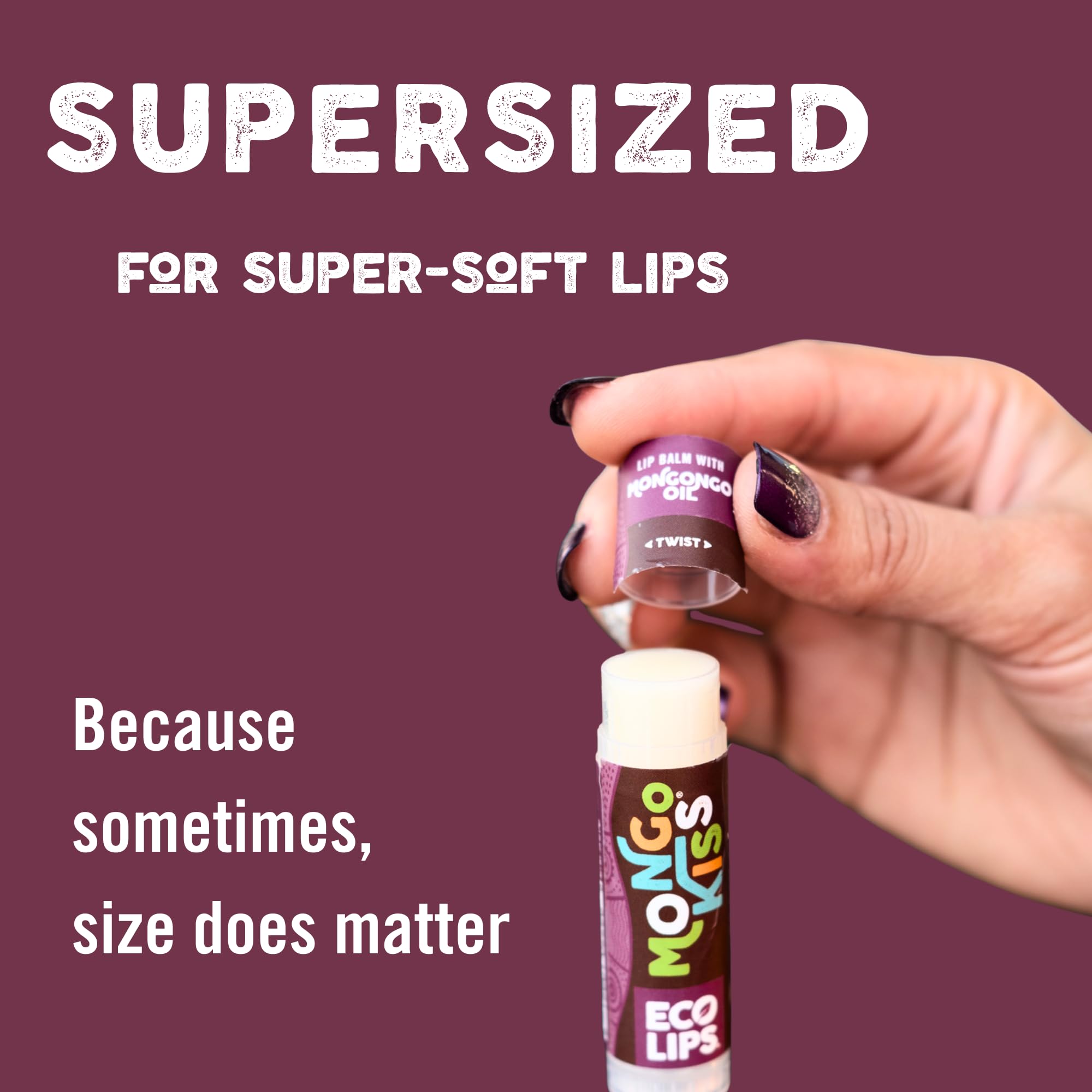 Eco Lips Mongo Kiss Leaping Bunny cruelty-free lip balm